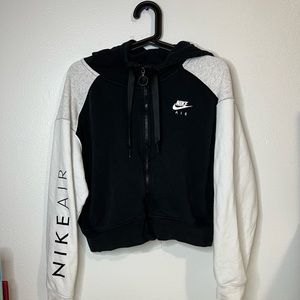 Nike cropped zip up